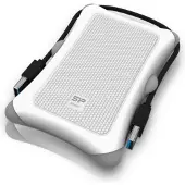 Silicon Power Armor A30, HDD-kotelo, 2.5", USB-liitettävyys, Valkoinen (SP000HSPHDA30S3W)