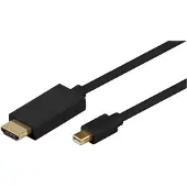 Microconnect Mini DisplayPort – HDMI -kaapeli, FHD, 5 m, musta