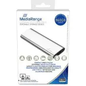 MediaRange MR1103, 900 GB, M.2, USB Type-C, 3.2 Gen 2 (3.1 Gen 2), 450 MB/s, Hopea