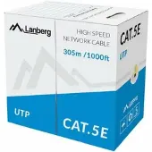 Lanberg LAN UTP CABLE 100MB/S 305M JOHDIN CCA KELTAINEN