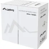 Lanberg LCU5-12CU-0305-S, 305 m, Cat5e, U/UTP (UTP), Harmaa