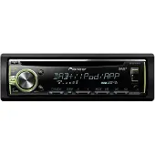 Pioneer DEH-X6800DAB, Musta, 1 DIN, 200 W, CD, CD-R, CD-RW, 1 levyt, Irroitettava