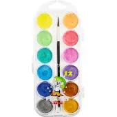 Sense Watercolour Box 12 Pack Mother Of Pearl