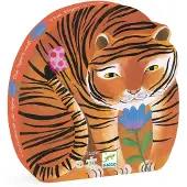 Adlibris Träpussel, Tiger's walk, Djeco
