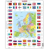 Adlibris Euroopan kartta pieni Larsen