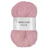 Viking Garn Kid/Silk 25 g Pink 364