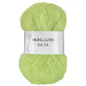 Viking Garn Kid/Silk 25 g Lime 331