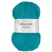 Viking Garn Kid/Silk 25 g Turquoise 329