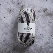 Järbo Garn AB Big Verona 200 g Poppy Purple Tweed Järbo
