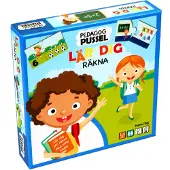 Barbo Toys Barbo Classic Pedagog Pussel Lär Dig Räkna (SE)