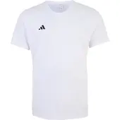 Adidas Toiminnallinen paita 'ADIZERO E' musta / valkoinen