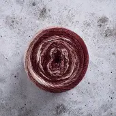 Järbo Garn AB Cookie Garn Akryl 200 g Burgundy (46221) Järbo