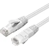 Microconnect Cat5e U/UTP RJ45 10m -verkkokaapeli, valkoinen