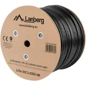 Lanberg LCF6-30CU-0305-BK, 305 m, Cat6, Musta