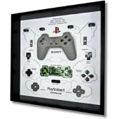 GRC - Retro Art Sony PS1 Controller SCPH-1080/SCPH-1 Display - Kuva