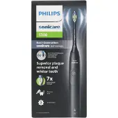 Philips Sonicare 5300 HX7101/01 -sähköhammasharja, musta