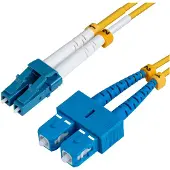 Microconnect OS2 LSZH LC/PC-SC/PC 1.5m -valokuitukaapeli, keltainen