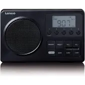 Lenco MPR-035 kannettava FM-radio