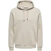 Only & Sons Onsceres Hoodie Sweat Noos - Beige - XXL