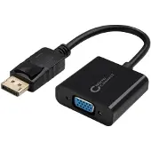 Microconnect aktiivinen DisplayPort – VGA -sovitin, 15 cm, musta