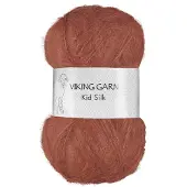 Viking Garn Kid- Silk Lanka Silk Mohair 25 g Ruoste 353