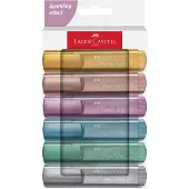 Faber-Castell 254676, 6 kpl, Valikoidut värit, 1 mm, 5 mm