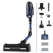 Rowenta RH98C0, 2-in-1-varsi-imuri, Pussiton, Sininen, Harmaa, 0,9 L, Suorakulmainen, Kuiva ja märkä (RH98C0WO)
