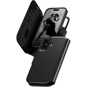 CARE by PanzerGlass CARE Tango with MagSafe, iPhone 17 - 2-in-1 lompakkokotelo, musta