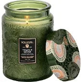 Voluspa Large Jar Candle Temple Moss (100 H)