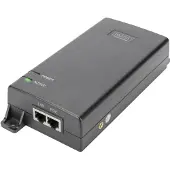 Digitus Gigabit Ethernet PoE Ultra Injector, 802.3af/at, 60 W (DN-95104)
