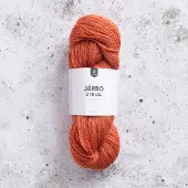 Järbo Garn AB 2tr villainen 100 g Spicy Orange (74119) Järbo
