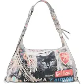 Desigual Olkalaukku kerma / melooni / musta