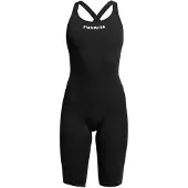 Funkita Fast Legs Still Black Avoin Selkäkilpauimapuku