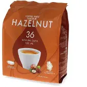 Kaffekapslen | Hasselpähkinäkahvi - 36 kahvityynyä Senseo-koneisiin