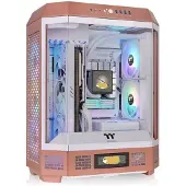 Thermaltake The Tower 600, Midi Tower, PC, Mokka, ATX, mikro ATX, Mini-ITX, SPCC, Karkaistu lasi, Pelaaminen (CA-1Z1-00MUWN-00)