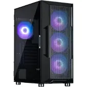 Zalman I3 Neo ARGB -miditornikotelo ikkunalla, musta