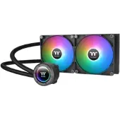 Thermaltake TH280 V2 ARGB Sync, All-in-one-nesteenjäähdytin, 14 cm, 500 RPM, 1800 RPM, Musta (CL-W375-PL14SW-A)