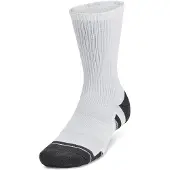 Under Armour Unisex Ua Perf Tech 6pk Crew White Urheilusukat M/D