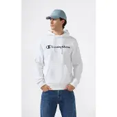 Champion Hooded Sweatshirt - White - XL
