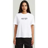 G-Star Inside Print T-Shirt - White - Women