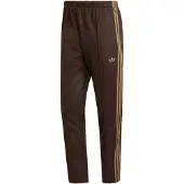 Adidas Housut 'Classic' suklaa / keltainen