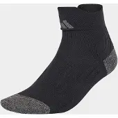Adidas Urheilusukat 'RUNNING COMFY ANKLE' tummanharmaa / meleerattu harmaa / musta