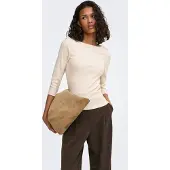 ONLY Jdymalli 3/4 Boatneck Top Jrs Noos - Cream - L