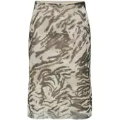 JDY Jdymone Midi Mesh Skirt Jrs Exp - Cream - XL