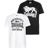 Lonsdale Bylchau Lyhythihainen T-paita