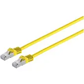 Microconnect Cat7 S/FTP RJ45 20m -verkkokaapeli, keltainen