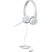 Lenovo Langattomat kuulokkeet - - Len Stereo USB-kuulokkeet 100 - Valkoinen - USB - Äänenvoimakkuuden säätö