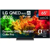 LG 65" QNED 80 evo 4K Mini LED TV (2026)