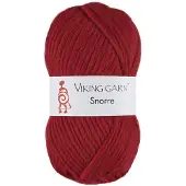 Viking Garn Snorre 100 g Punainen 265