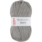 Viking Garn Snorre 100 g Vaaleanharmaa 213